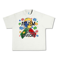 Pistachio autism listen learn advocate Urban Heavy Tee - MaliasSmallBusiness