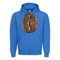 True Royal coffee bean Zipper Hoodie - BarkalooDesign