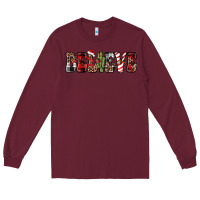 Burgundy believe Long Sleeve Tee - JahusDesignShop