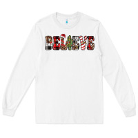 White believe Long Sleeve Tee - JahusDesignShop