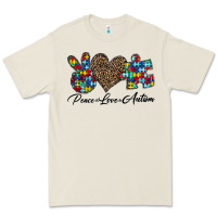 Bone peace love autism1 Premium Tee - CowhideDigitalArt