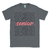 Charcoal Heather senior Classic Tee - MaliasSmallBusiness