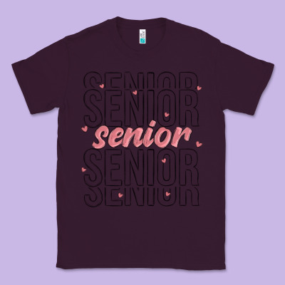 Senior Classic Tee Designed By Maliassmallbusiness