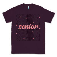 Plum senior Classic Tee - MaliasSmallBusiness