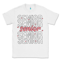 White senior Classic Tee - MaliasSmallBusiness