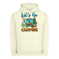 Pigment Pistachio Let's Go Camping Coffee Mug Urban Hoodie - FaDigitalArtStudio
