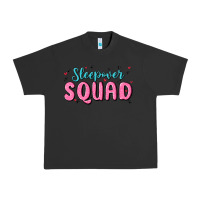 Pigment Black sleepover squad Urban Heavy Tee - MaliasSmallBusiness