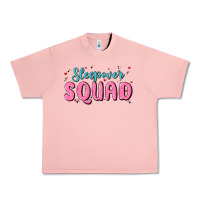 Salmon sleepover squad Urban Heavy Tee - MaliasSmallBusiness