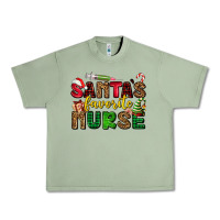 Oil Green santas favorite nurse Urban Heavy Tee - AdoDesignShop