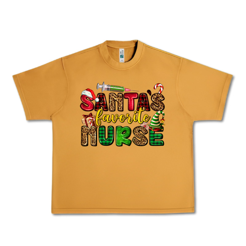 Santas Favorite Nurse Urban Heavy Tee by AdoDesignShop | Teevron
