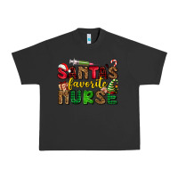 Pigment Black santas favorite nurse Urban Heavy Tee - AdoDesignShop