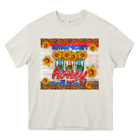 Cream american honey tumbler Heavy Core Tee - HRA Design Shop