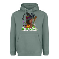 Sage Boss witch afro Heavyweight Hoodie - NancyCooperArtShop