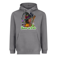 Storm Boss witch afro Heavyweight Hoodie - NancyCooperArtShop
