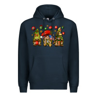 Navy Christmas Army Gnomes 4th of july Premium Hoodie - HowdyJamesFarm