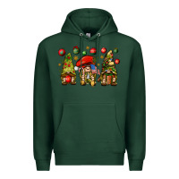 Sports Green Christmas Army Gnomes 4th of july Premium Hoodie - HowdyJamesFarm
