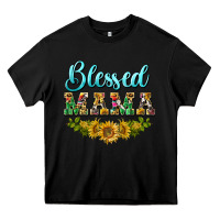Black blessed mama Heavy Core Tee - BarkalooDesign