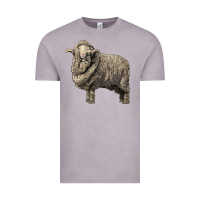 Vintage Zinc merino wool sheep Vintage Tee - LillyAllenDesigns