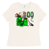 Bone boo drink Ladies Tee - CowhideDigitalArt
