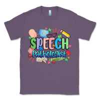 Lavender speech pathologist Classic Tee - MaliasSmallBusiness