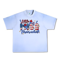 Grape Ice little miss firecracker Urban Heavy Tee - MaliasSmallBusiness