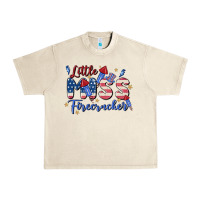 Sandshell little miss firecracker Urban Heavy Tee - MaliasSmallBusiness