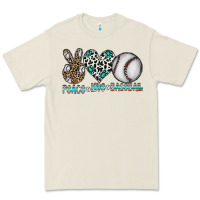Bone peace love baseball Premium Tee - CowhideDigitalArt
