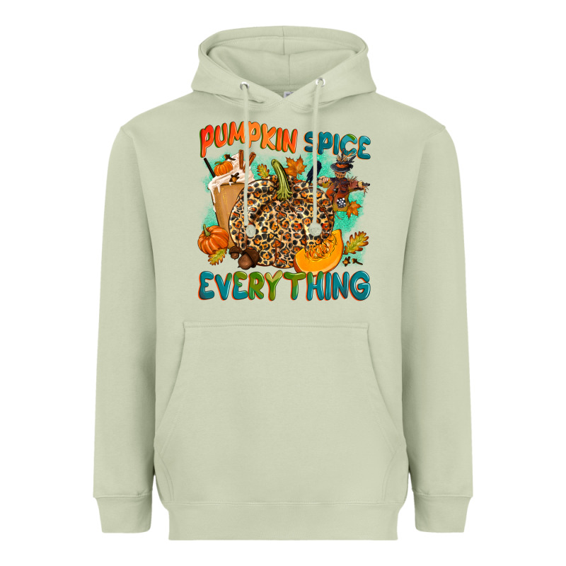 Pumpkin Spice Everything Heavyweight Hoodie by NancyCooperArtShop | Teevron