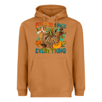 Meerkat Pumpkin spice everything Heavyweight Hoodie - NancyCooperArtShop