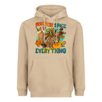 Mushroom Pumpkin spice everything Heavyweight Hoodie - NancyCooperArtShop