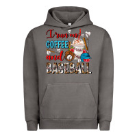 Pigment Tornado I Run On Coffee And Baseball Frappe Urban Hoodie - FaDigitalArtStudio