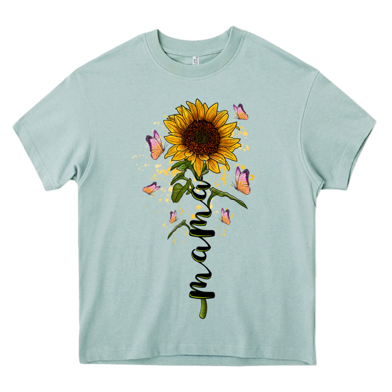 Mama Sunflower Heavy Core Tee by RacoonDesign | Teevron