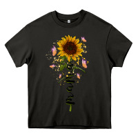 Asphalt mama sunflower Heavy Core Tee - RacoonDesign