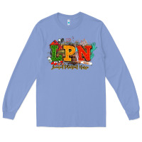 Colony Blue lpn licensed practical nurse juneteenth Long Sleeve Tee - NancyCooperArtShop