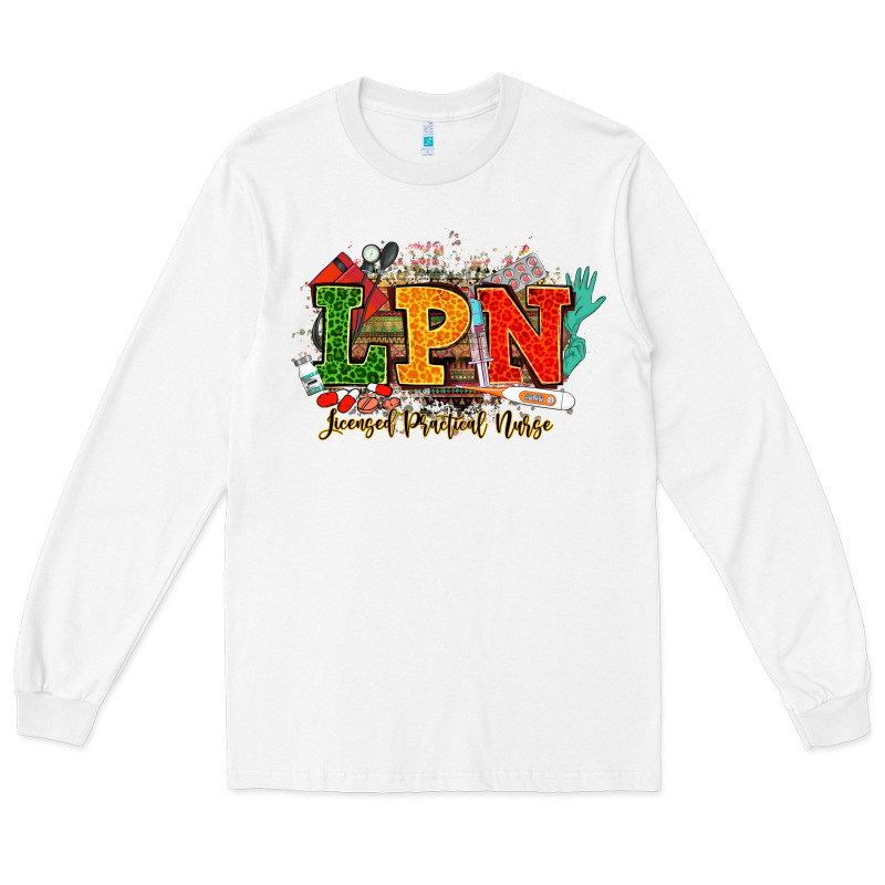 Lpn Licensed Practical Nurse Juneteenth Long Sleeve Tee by NancyCooperArtShop | Teevron