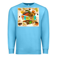 Ocean Blue fall teacher pumpkin Premium Sweatshirt - TumblerDesignByShophia