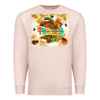 Pale Pink fall teacher pumpkin Premium Sweatshirt - TumblerDesignByShophia