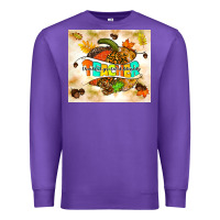 Purple fall teacher pumpkin Premium Sweatshirt - TumblerDesignByShophia