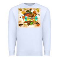 White fall teacher pumpkin Premium Sweatshirt - TumblerDesignByShophia