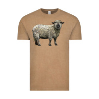 Vintage Coffee hampshire sheep Vintage Tee - LillyAllenDesigns