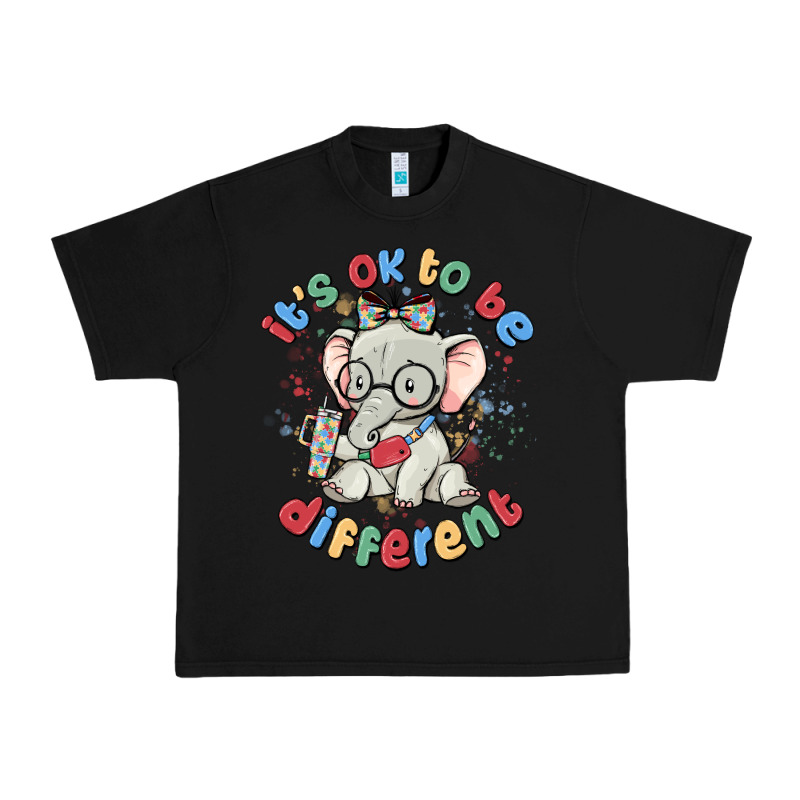 It's Ok To Be Different Urban Heavy Tee by MaliasSmallBusiness | Teevron