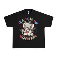 Black it's ok to be different Urban Heavy Tee - MaliasSmallBusiness