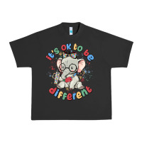 Pigment Black it's ok to be different Urban Heavy Tee - MaliasSmallBusiness