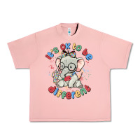 Salmon it's ok to be different Urban Heavy Tee - MaliasSmallBusiness
