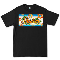 Black shalom with olive branch Premium Tee - AdoDesignShop