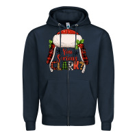 Navy western you serious clark christmas Zipper Hoodie - Jasminsmagicworld