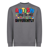 Storm autism seeing the world differently Heavyweight Sweatshirt - MaliasSmallBusiness