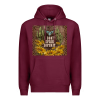 Burgundy i don't speak dipshit Premium Hoodie - TumblerDesignByShophia