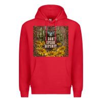 Red i don't speak dipshit Premium Hoodie - TumblerDesignByShophia