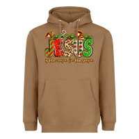 Toasted Coconut jesus is the reason for the season Heavyweight Hoodie - texasbilliewilder